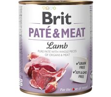 Brit Paté & Meat mit Lamm 800g / Dose für Hunde / Lamm und Huhn