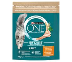 PURINA One Bifensis Adult 800 g / Futter für ausgewachsene Katzen / mit Huhn