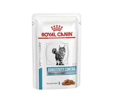 Royal Canin Sensitivity Control Wet 12x 85g / Beutel für Katzen / Hühner / Allergien & Unverträglichkeiten