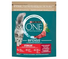 PURINA One Sterilcat 800 g / Futter für ausgewachsene Katzen / kastriert / Rind