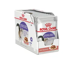 Royal Canin Feline Sterilised 12x 85g / Beutel für Katzen / kastriert