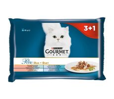 PURINA Gourmet Perle Duo 4x85g / Beutel für Katzen