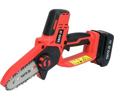 YATO YT-828135 / Akku-Kettensäge / 3200 U/min / 10 cm / 18V / 1x 2Ah