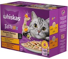 Whiskas Tasty Mix Creamy Creations 12x 85g / Beutel für Katzen