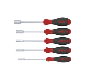Wiha 01034 Schraubendreher-Set SoftFinish Hex 5-teilig / 5x Innensechskantschlüssel