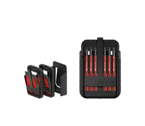 Wiha 43161 Bit-Set slimBit electric 12-teilig / TORX / TORX PLUS / 2x Box slimBit