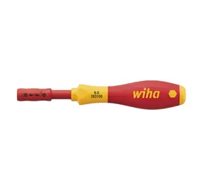 Wiha 34577 Schraubendreher und Bithalter SoftFinish electric slimVario / auf slimBits Bit