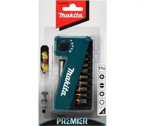 Makita E-03573 Torsion-Bit-Set 1/4" 11-tlg