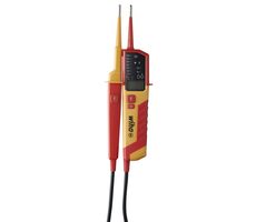 Wiha 45217 Spannungs- und Durchgangsprüfer / 0,5-1000 V AC / CAT IV / Stromversorgung: 2x AAA