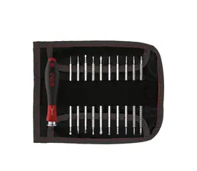 Wiha 27820 Schraubendreher-Set mit austauschbaren Schäften SYSTEM 4 (12-teilig) / Sonderangebot