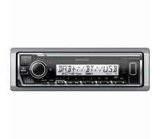 Kenwood KMRM508DAB / Wasserdichtes Autoradio / 1DIN / USB / BT / DAB+ / AUX-IN 