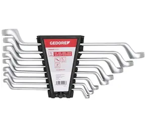 Gedore 3300926 / Doppelseitiger Steckschlüsselsatz / 6 - 22 / 8-tlg 