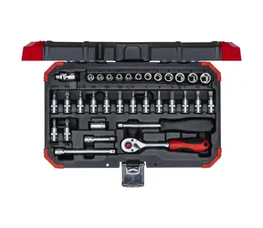 Gedore 3300051 / Ratschen- und Bitsatz / 1/4" / 33-tlg