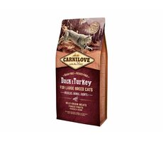 CARNILOVE Cat Grain Free Duck&Turkey LB 6kg / Ganzheitliches Alleinfuttermittel für ausgewachsene Katzen / ohne Getreide und Kartoffeln 