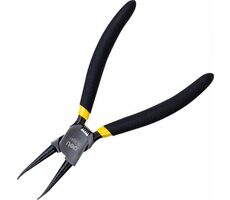 Deli Tools EDL0341 Gerade Innensicherungsringzange, 17,8 cm 