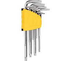 Deli Tools EDL3091 Inbusschlüsselsatz / T10 & T15 & T20 & T25 & T27 & T30 & T40 & T45 & T50