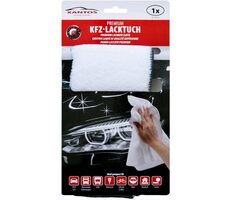 XANTOS 514202 Premium Flauschiger Lackstoff Weiß / 40 x 40 cm