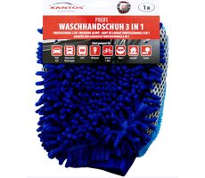 XANTOS 514206 Chenille-Autowaschhandschuhe 3in1