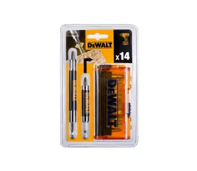 DeWalt DT71502 / Bit-Set mit Verlängerung / 14-tlg