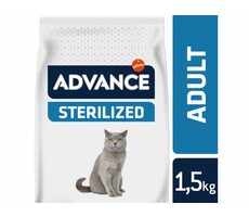 ADVANCE CAT Sterilized 1,5kg / Super Premium Futter (Granulat) / für sterilisierte erwachsene Katzen