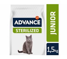 ADVANCE CAT Young Sterilized 1,5kg / Super Premium Futter (Granulat) / für die Bedürfnisse junger kastrierter Katzen