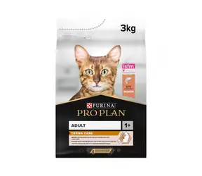 PURINA Pro Plan Cat Derma Care Adult Lachs 3kg / Granulat für Katzen / zur Erhaltung gesunder Haut und schönem Fell