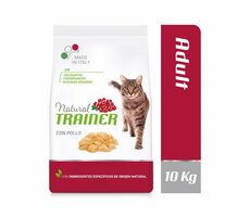Trainer Natural Cat Adult Huhn 10 kg / Granulat für Katzen / für erwachsene Katzen 