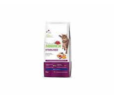 Trainer Natural Cat STERILISIERTER Lachs 10 kg / Granulat für Katzen / für sterilisierte erwachsene Katzen