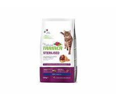 Trainer Natural Cat STERILISED Trockenschinken 1,5kg / Granulat für Katzen / für sterilisierte erwachsene Katzen