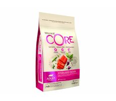 Wellness Core Cat Ocean Adult Sterilized Lachs 4kg / Granulat für Katzen / für sterilisierte und ältere Katzen