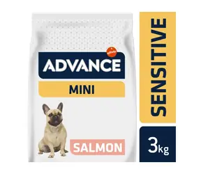 ADVANCE DOG MINI Sensitive 3kg / Granulat für Hunde / für erwachsene Hunde kleiner Rassen