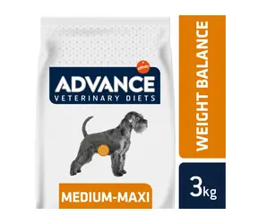 ADVANCE-VD Dog Weight Balance MED/MAXI 3kg / Granulat für Hunde 