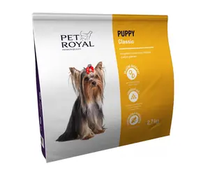 Pet Royal Puppy Classic 2,7 kg / Alleinfuttermittel für Welpen kleiner und mittelgroßer Rassen