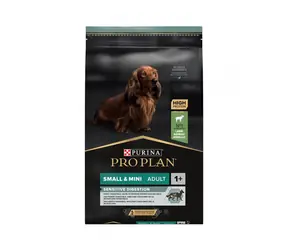 PURINA Pro Plan Dog Sensitive Digestion Adult Small&Mini Lamm 7 kg / Futter für Hunde kleiner und Zwergrassen