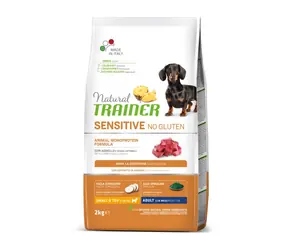 Trainer Natural Sensitive No Gluten Adult Mini Lamm 2kg / Alleinfuttermittel für kleine Hunderassen