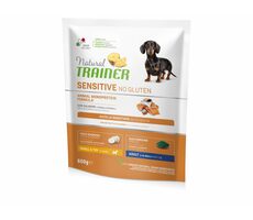 Trainer Natural Sensitive No Gluten Adult Mini Lachs 800g / Alleinfuttermittel für ausgewachsene Hunde kleiner Rassen