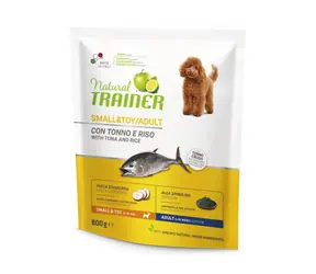 Trainer Natural Small&Toy Adult Fisch und Reis 800g / Alleinfuttermittel für ausgewachsene Hunde kleiner und Miniaturrassen