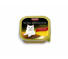 Animonda Vom Feinsten Classic Pastete für Katzen Putenherzen 100g