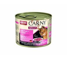 Animonda Carny Canned Adult für Katzen Rind+Truthahn+Garnelen 200g