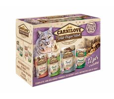Carnilove Katzenbeutel MULTIPACK (12x85g) / Beutel für Katzen