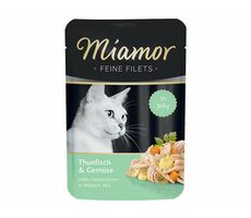 Finnern Miamor Fine Feinster Thunfisch+Gemüsebeutel 100g
