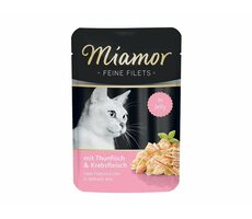 Finnern Miamor Beutel Thunfisch+Krabbe 100g