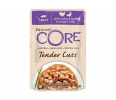 Wellness Core Cat Zarte Pute und Ente in Soße Beutel 85g