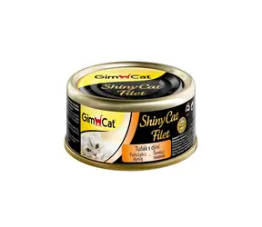 GIMBORN GimCat ShinyCat Thunfischfilet mit Kürbis Dose 70g