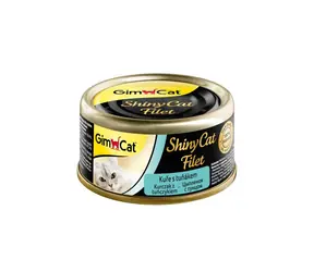 GIMBORN GimCat ShinyCat Filet Huhn mit Thunfisch Dose 70g
