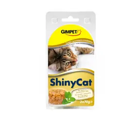 GIMBORN Gimpet ShinyCat Thunfisch+Garnelen+Maltose Dose 2x70g