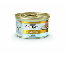 PURINA Gourmet Gold mit Thunfisch 85g / Dose für Katzen