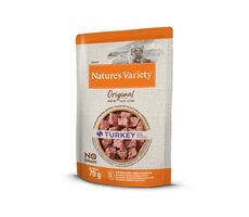 Nature&#39;s Sorte Original für Katzen mit Truthahn 70g / Beutel für Katzen