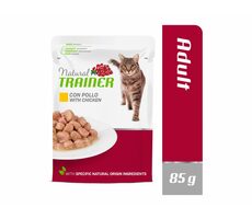 Natural Trainer Cat Adult Huhn 85 g / Beutel für Katzen