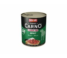 Animonda GranCarno Adult Dosenfutter für Hunde Rind+Wild 400g